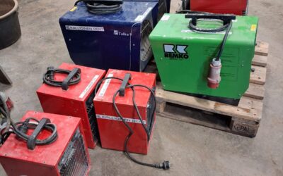 Sähkökäyttöiset lämpöpuhaltimet